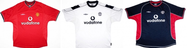 Форма «Манчестер Юнайтед» сезона 2000-01