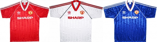 Форма «Манчестер Юнайтед» сезона 1988-90