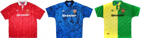 Форма «Манчестер Юнайтед» сезона 1992-93