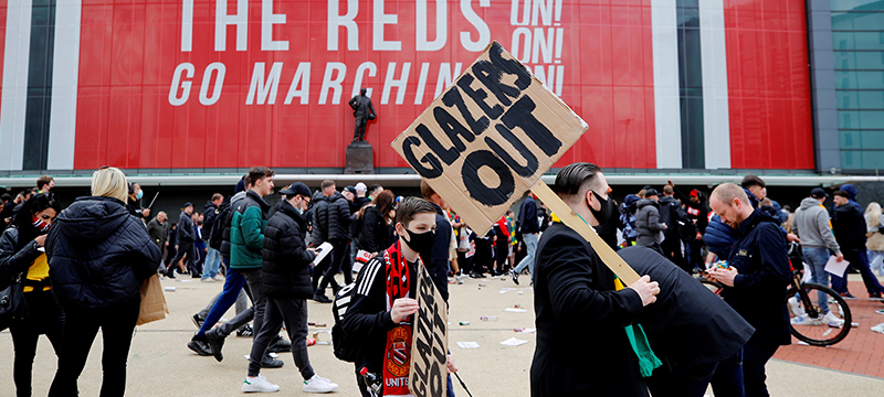Фанаты «Юнайтед» объявили бойкот спонсорам клуба